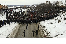 Protest na prelazu Bela zemlja Protest na prelazu Bela zemlja