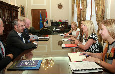 Joksimović sa Davenportom Joksimović sa Davenportom